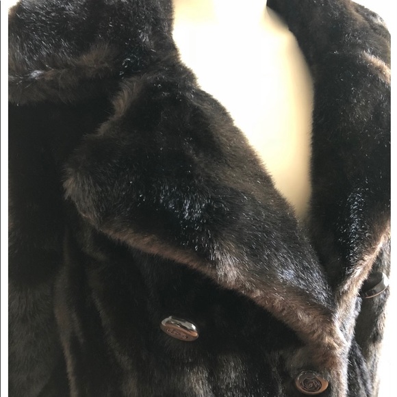 Vintage Saks Fifth Full Length Mink Coat - Picture 6 of 9
